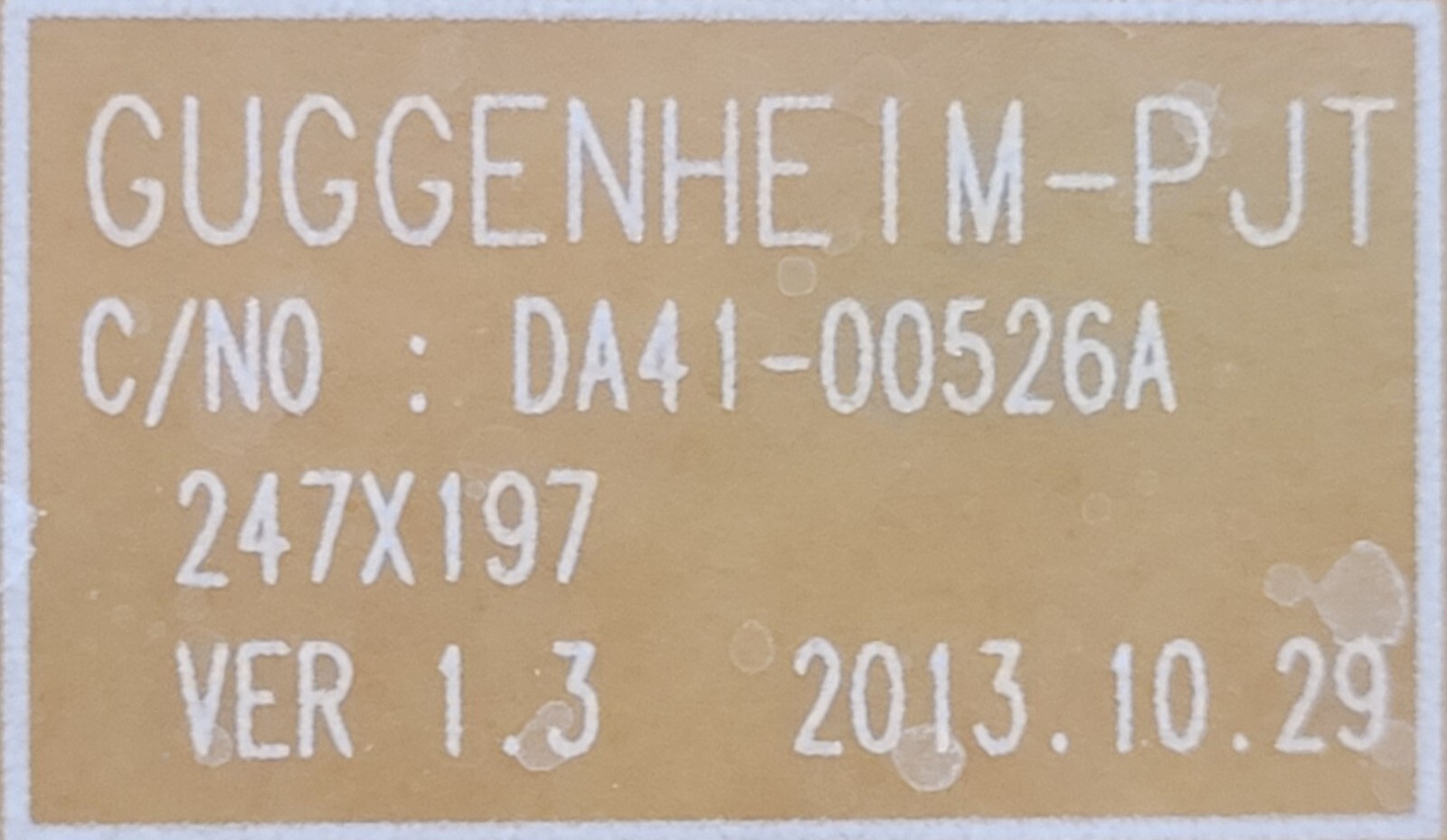 Genuine Refrigerator Samsung Circuit Board Part#DA4100524A