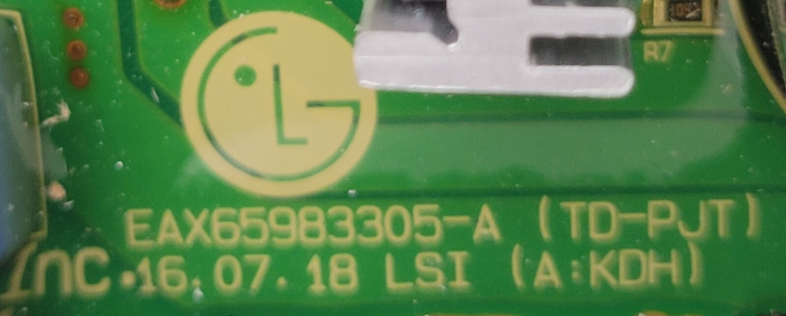 Genuine Washer LG Circuit Board Part#EBR81634305