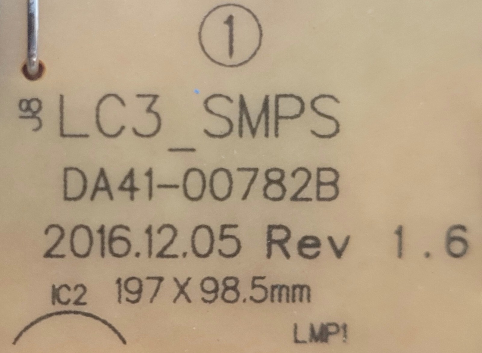 Genuine Refrigerator Samsung Circuit Board Part#DA9200215X