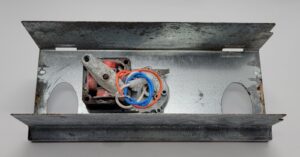 Genuine Refrigerator Viking Auger Motor w/Bracket Part#125010-03