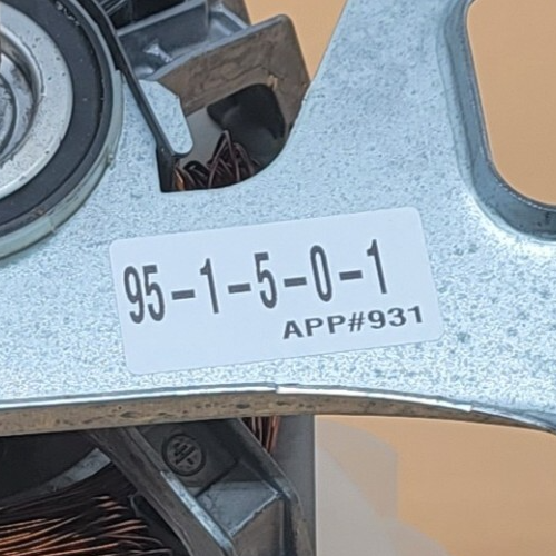 Genuine Dryer GE Motor Part#234D1469P006