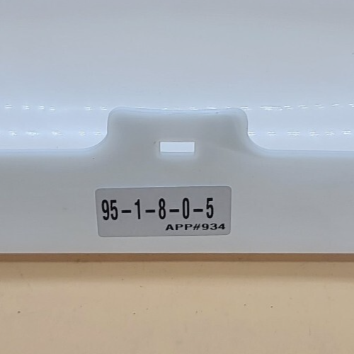 Genuine Refrigerator GE Light Cover Part#WR02X11877