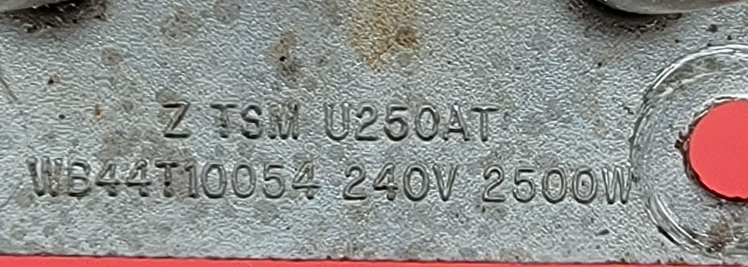 Genuine Oven Monogram Convection Element Part#WB44T10054
