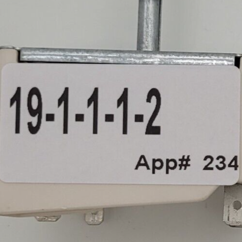 Genuine Double Oven GE Infinite Switch Part#164D1816P09