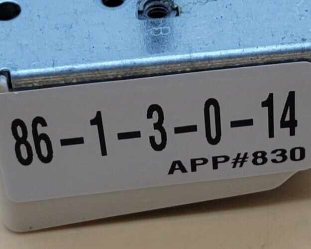 Genuine Oven GE Infinite Switch Part#164D1816P12