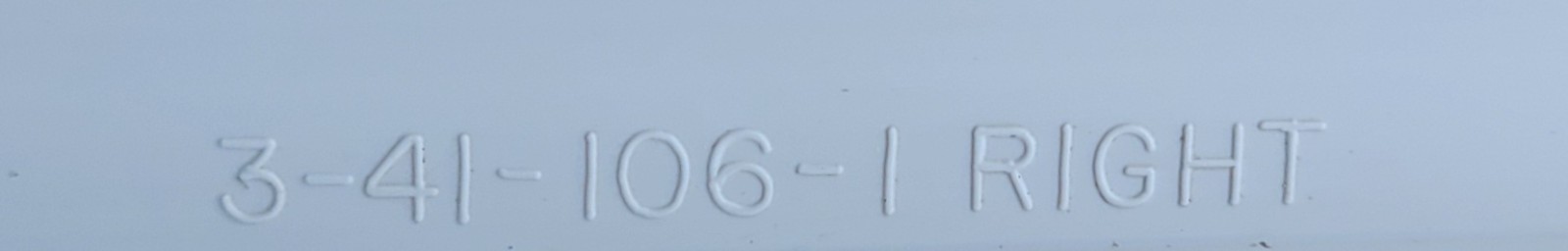 Genuine Refrigerator Sub-Zero Glide Set Part#3-41-106-1 3-41-106-2