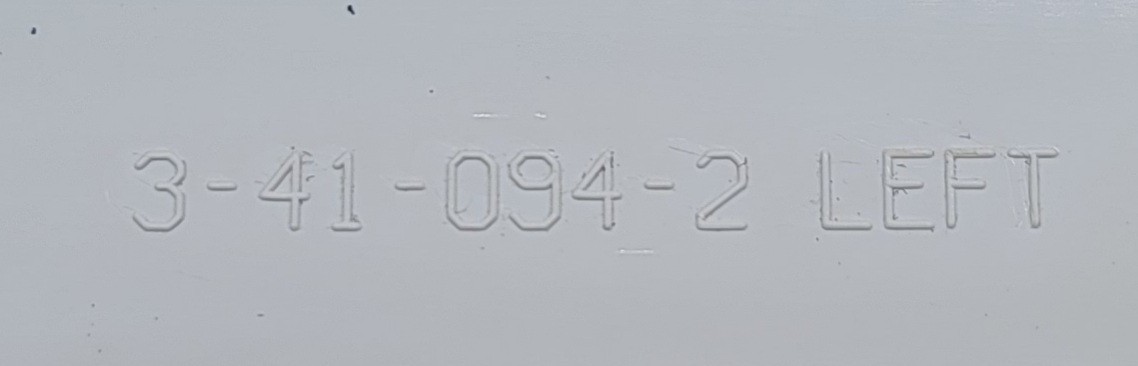Genuine Refrigerator Sub-Zero Drawer Glide Set Part#3-41-094-2