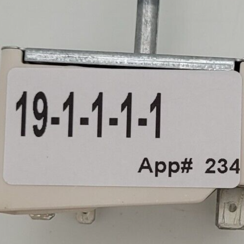 Genuine Double Oven GE Infinite Switch Part#164D1816P09