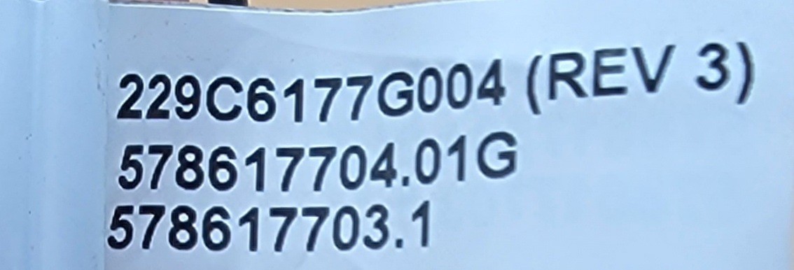 Genuine Cooktop Monogram Connector Wire Part#229C6177G004
