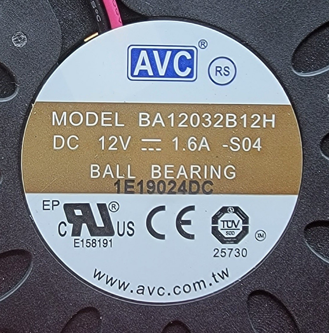 Genuine Cooktop Monogram Fan Motor Part#1E19024DC BA12032B12H