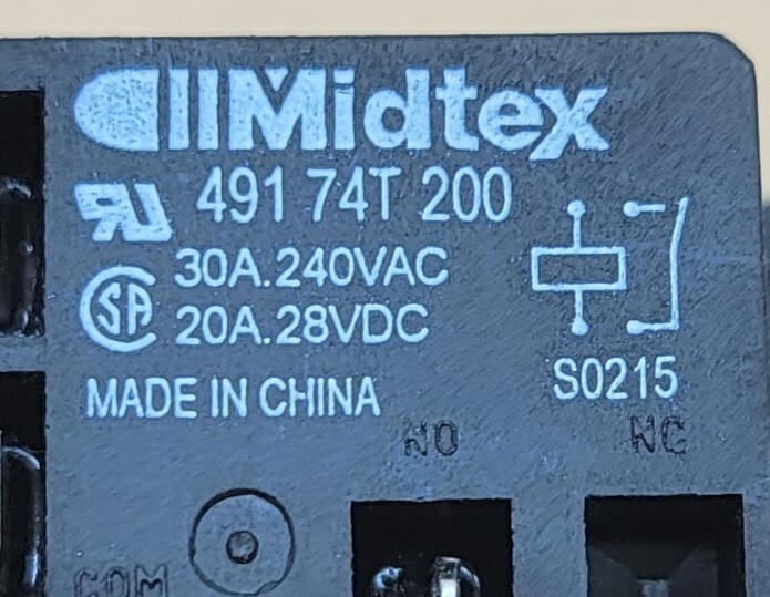Genuine Cooktop Thermador Relay Part#49174T200