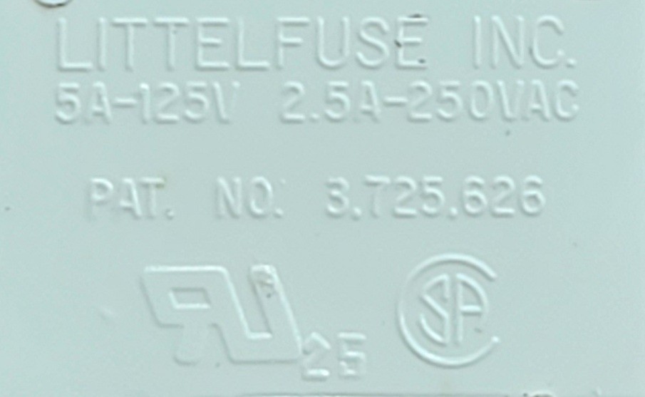 Genuine Refrigerator Sub-Zero Light Switch Part#3.725.626