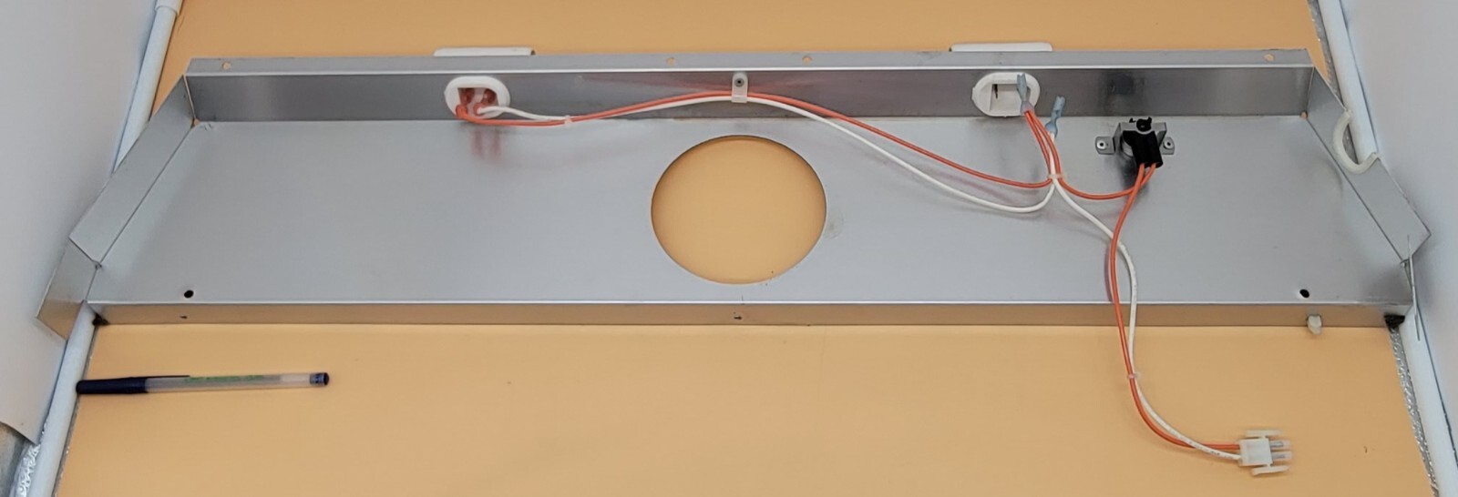 Genuine Refrigerator Sub-Zero Fan Shroud w/Lights Part#4161820