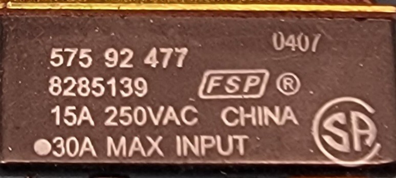 Genuine Cooktop Thermador Switch Part#8285139