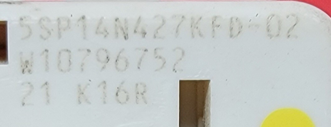 Genuine Oven Viking Relay Part#W10796752