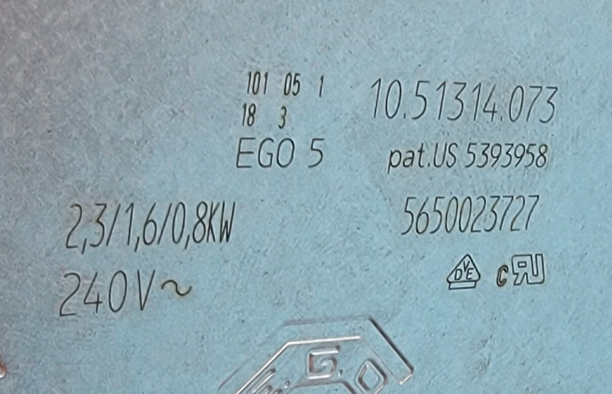 Genuine Cooktop Thermador Surface Element Part#5393958
