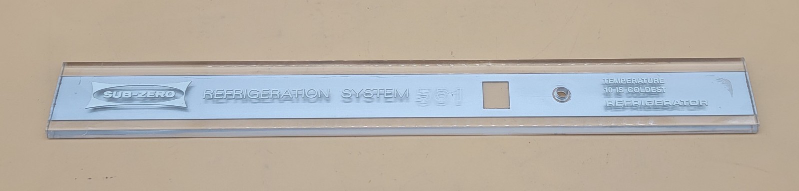 Genuine Refrigerator Sub-Zero Control Panel Part#3012570