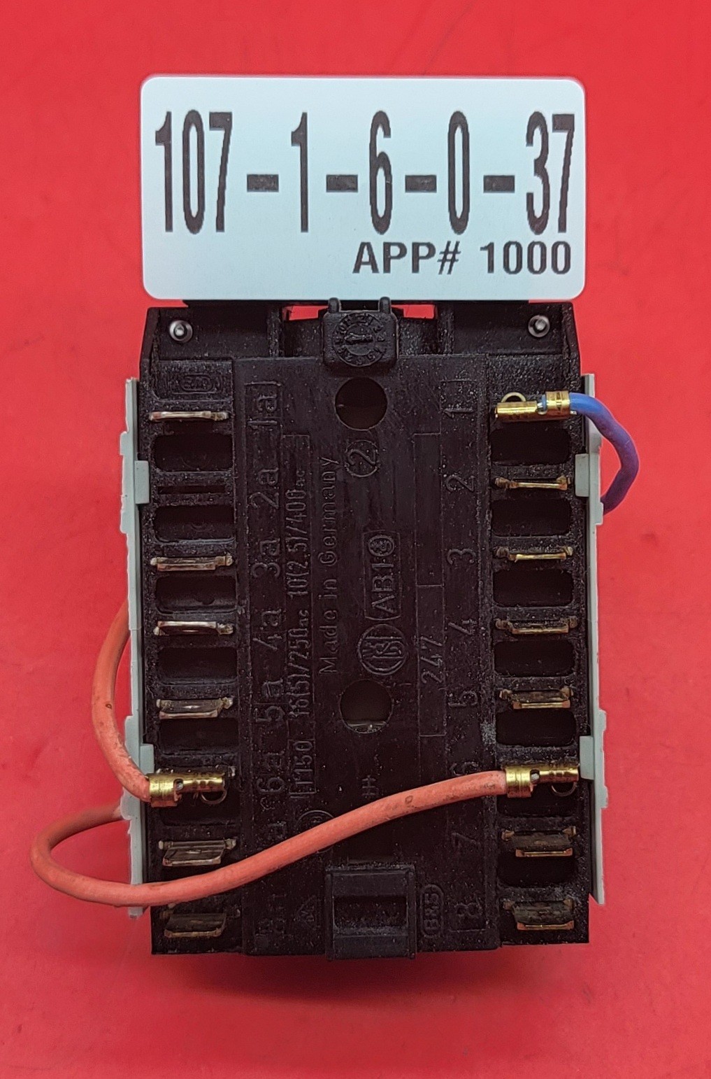 Genuine Double Oven Gaggenau Selector Switch Part#10(2 51/400