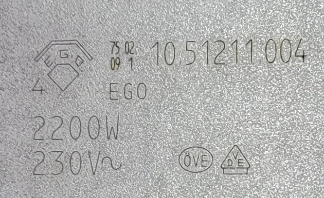 Genuine Cooktop Gaggenau Range Element Part#10.51211.004