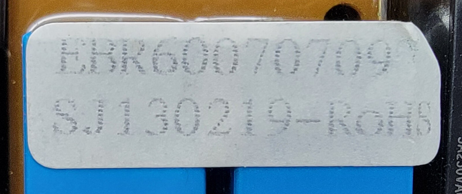 Genuine Refrigerator LG Control Board Part#EBR60070709