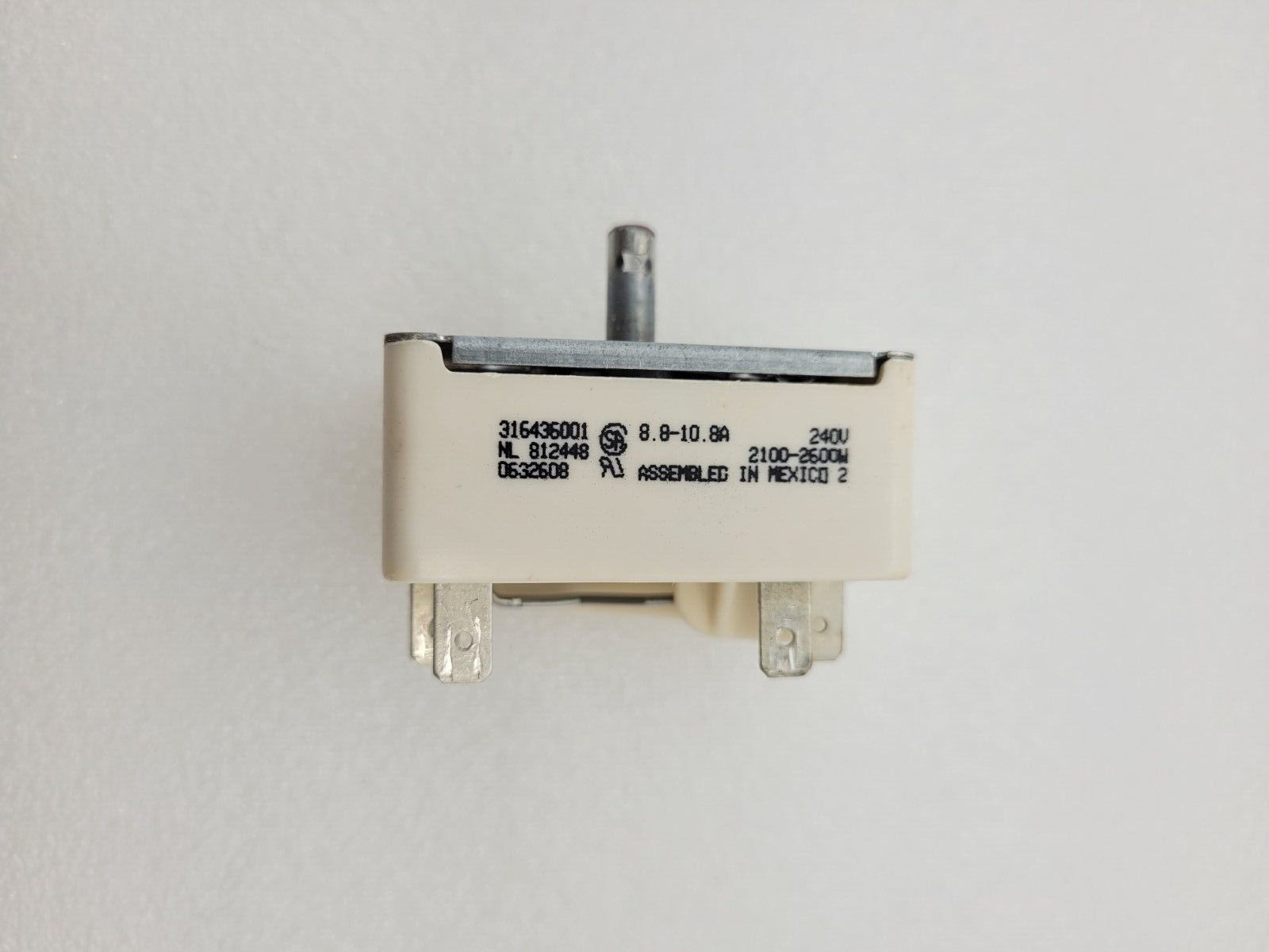 Genuine Kenmore Range Infinite Switch Part#NL812448
