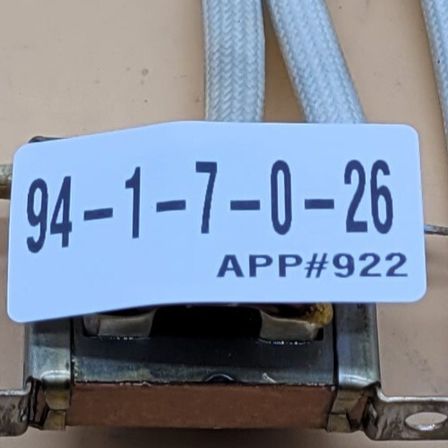 Genuine Cooktop GE Transformer Part#ETQ41G14A