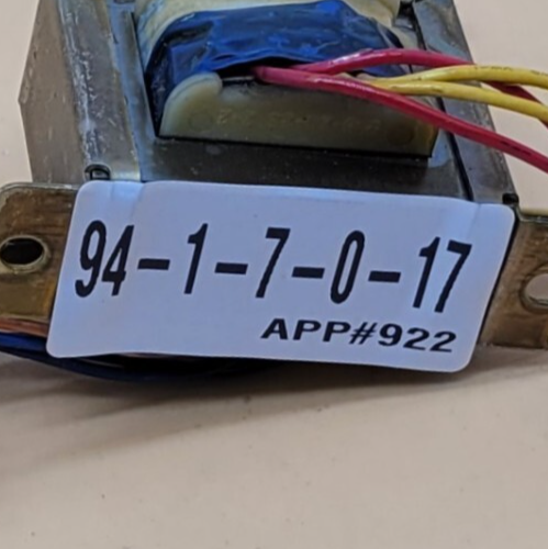Genuine Cooktop GE Transformer Part#M-909-4-1