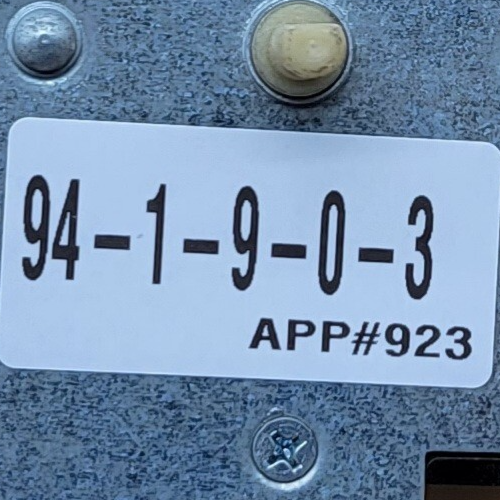 Genuine Dryer GE Timer Part#212D1233P007