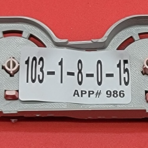 Genuine Dryer LG Button Set Part#MCR37186701