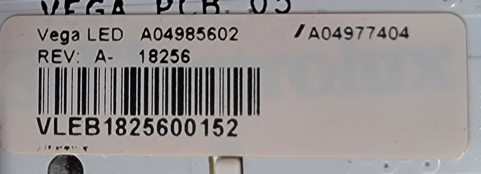 Genuine Refrigerator Viking LED Light Assembly Part#5304508199