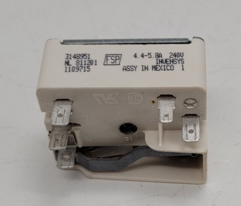 Genuine Oven Whirlpool Infinite Switch Part#3148951