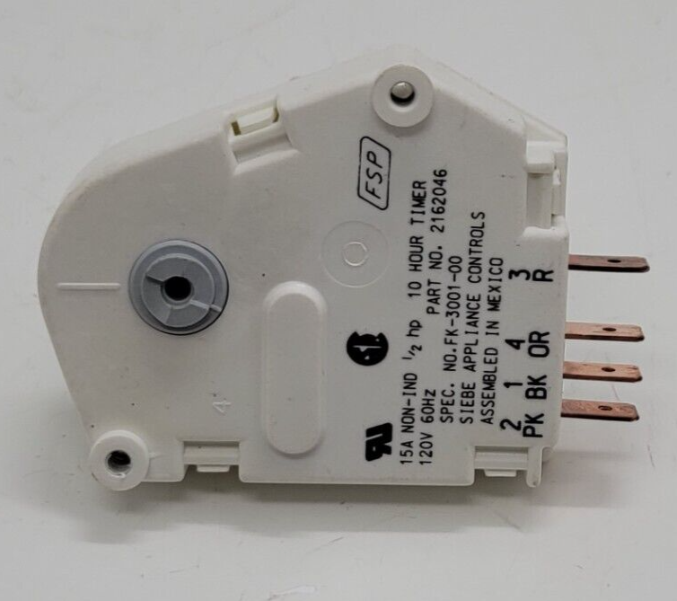 Genuine Refrigerator Kitchen Aid Defrost Timer Part#2162046