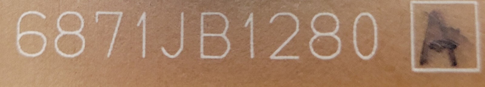 Genuine Refrigerator Kenmore Circuit Board Part#6871JB1280A
