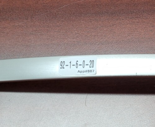 Genuine Refrigerator Whirlpool Door Handle