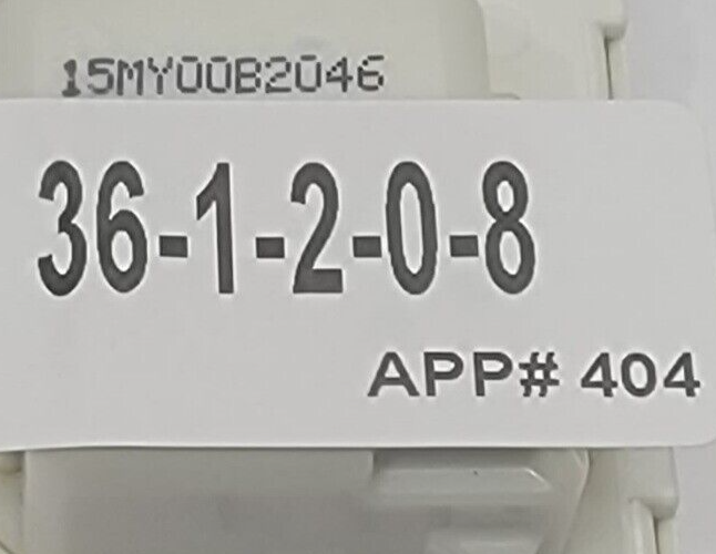 Genuine Refrigerator Kitchen Aid Defrost Timer Part#2162046