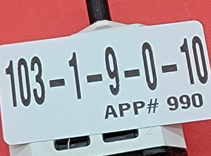 Genuine Washer/Dryer Whirlpool Start Switch Part#3398095