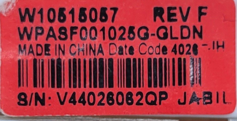 Genuine Refrigerator Whirlpool LED LIght Part#W10515057