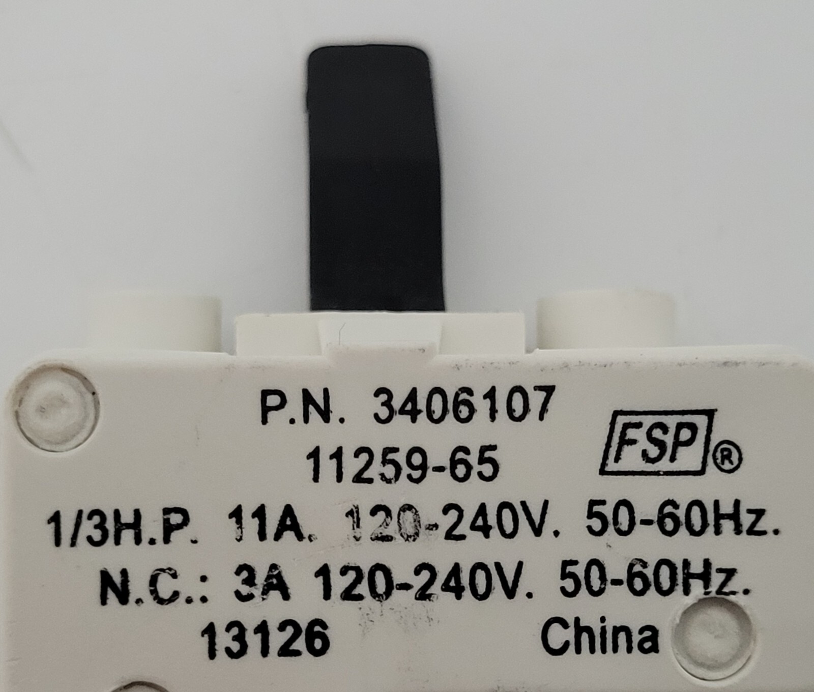 Genuine Dryer Maytag Door Switch Part#3406107