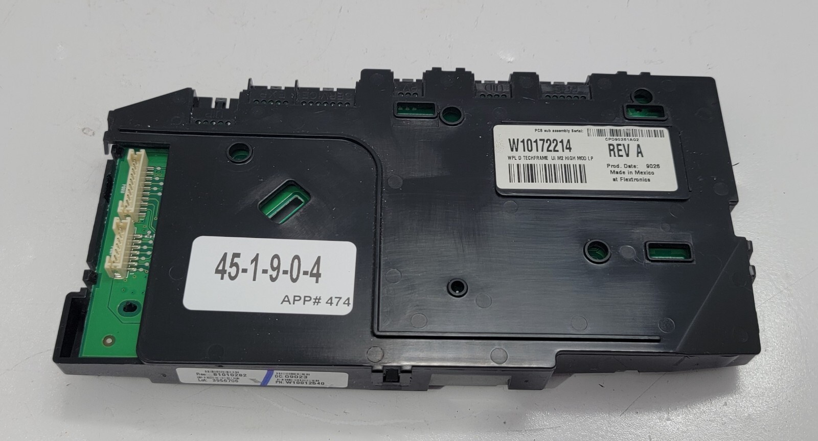 Genuine Dryer Whirlpool Control Board Part#W10012540