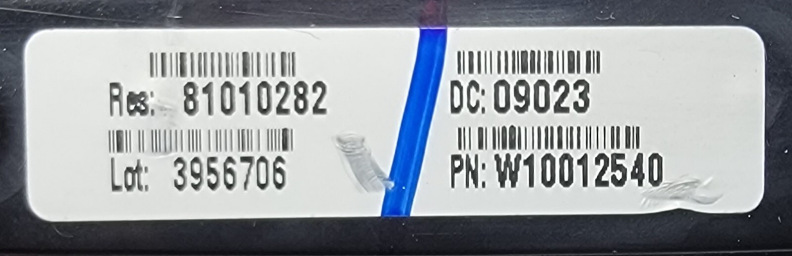 Genuine Dryer Whirlpool Control Board Part#W10012540