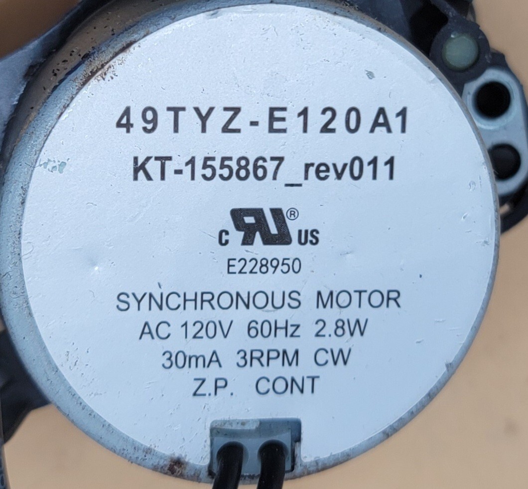 Genuine Washer Amana Actuator Part#W11398781