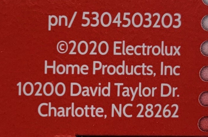 Genuine 3-Prong Cord Part#5304503203