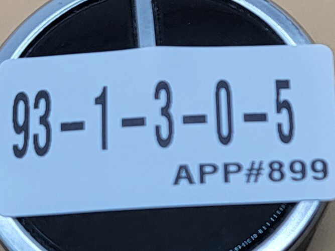 Genuine Washer Whirlpool Knob Part#W10566382