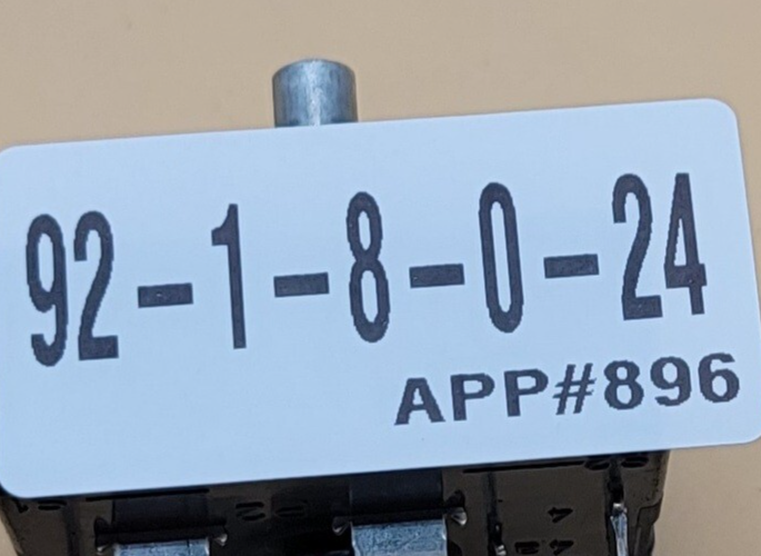 Genuine Oven Frigidaire Infinite Switch Part#A17367701