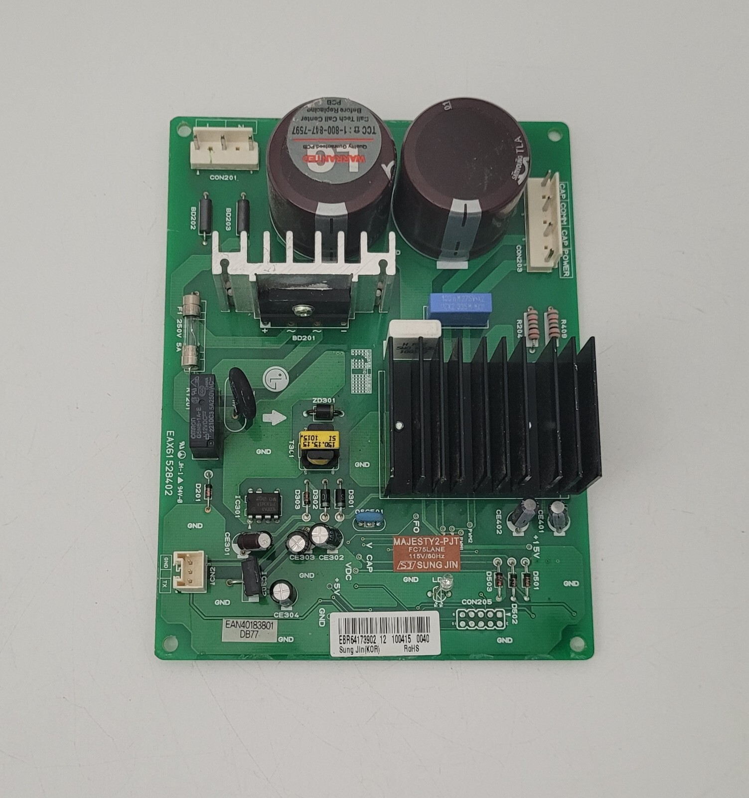 Genuine Refrigerator LG Circuit Board Part#EBR64173902