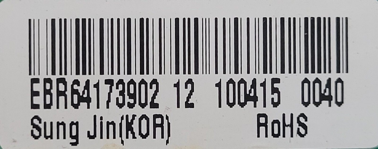 Genuine Refrigerator LG Circuit Board Part#EBR64173902