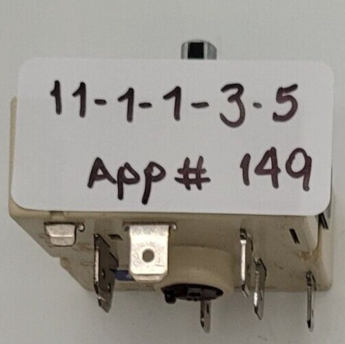Genuine Oven Maytag Infinite Switch Part#W10149355