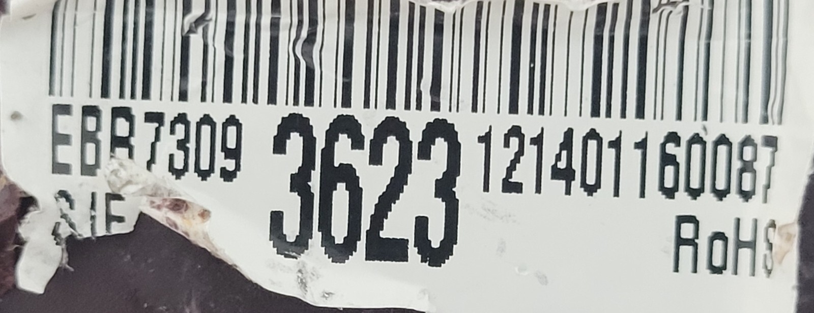 Genuine Refrigerator LG Circuit Board Part#EBR73093623