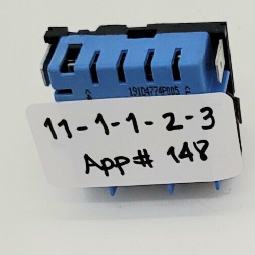 Genuine Oven GE Dual Element Burner Switch Part#191D4774P005