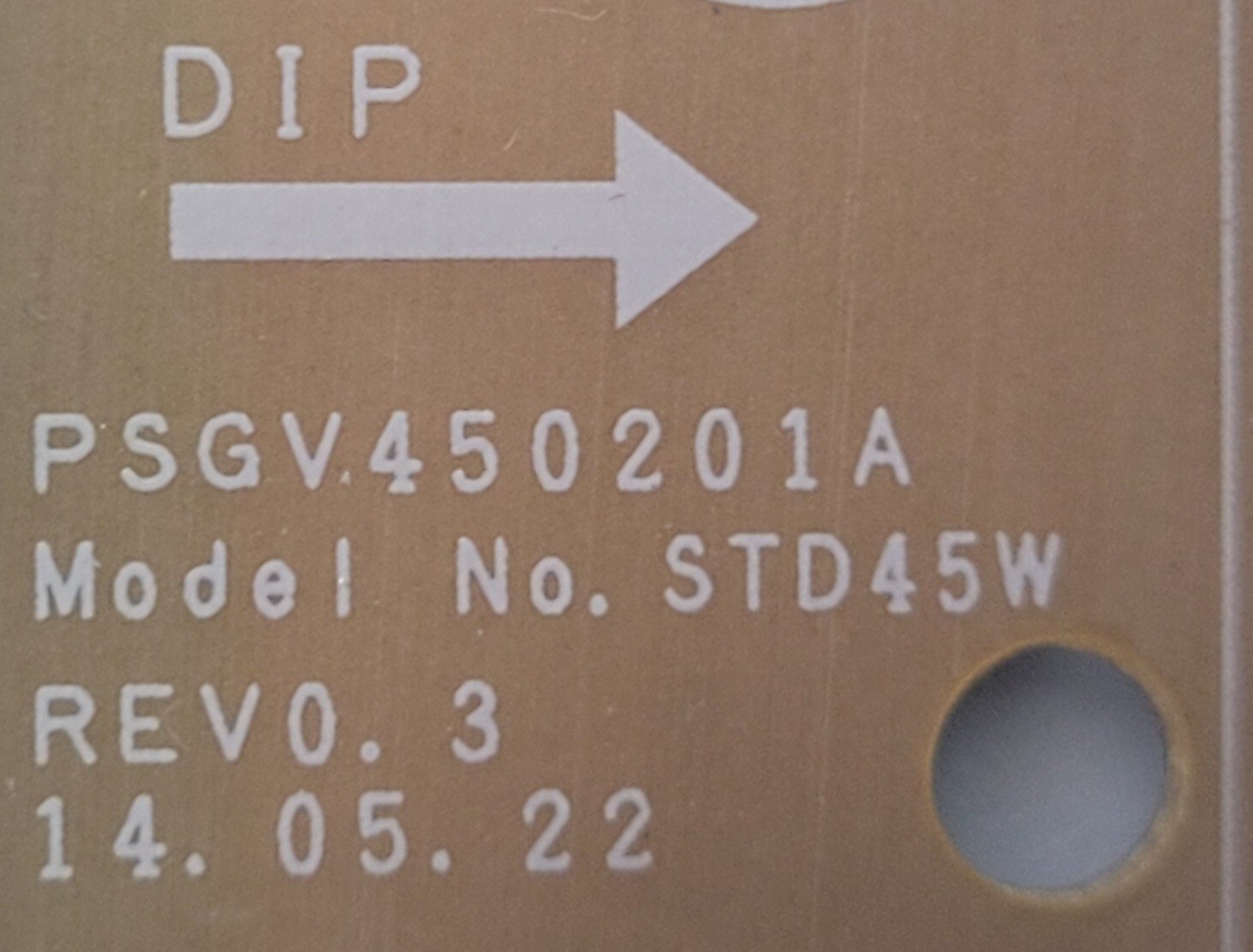 Genuine Refrigerator Samsung Circuit Board Part#DA9200486A